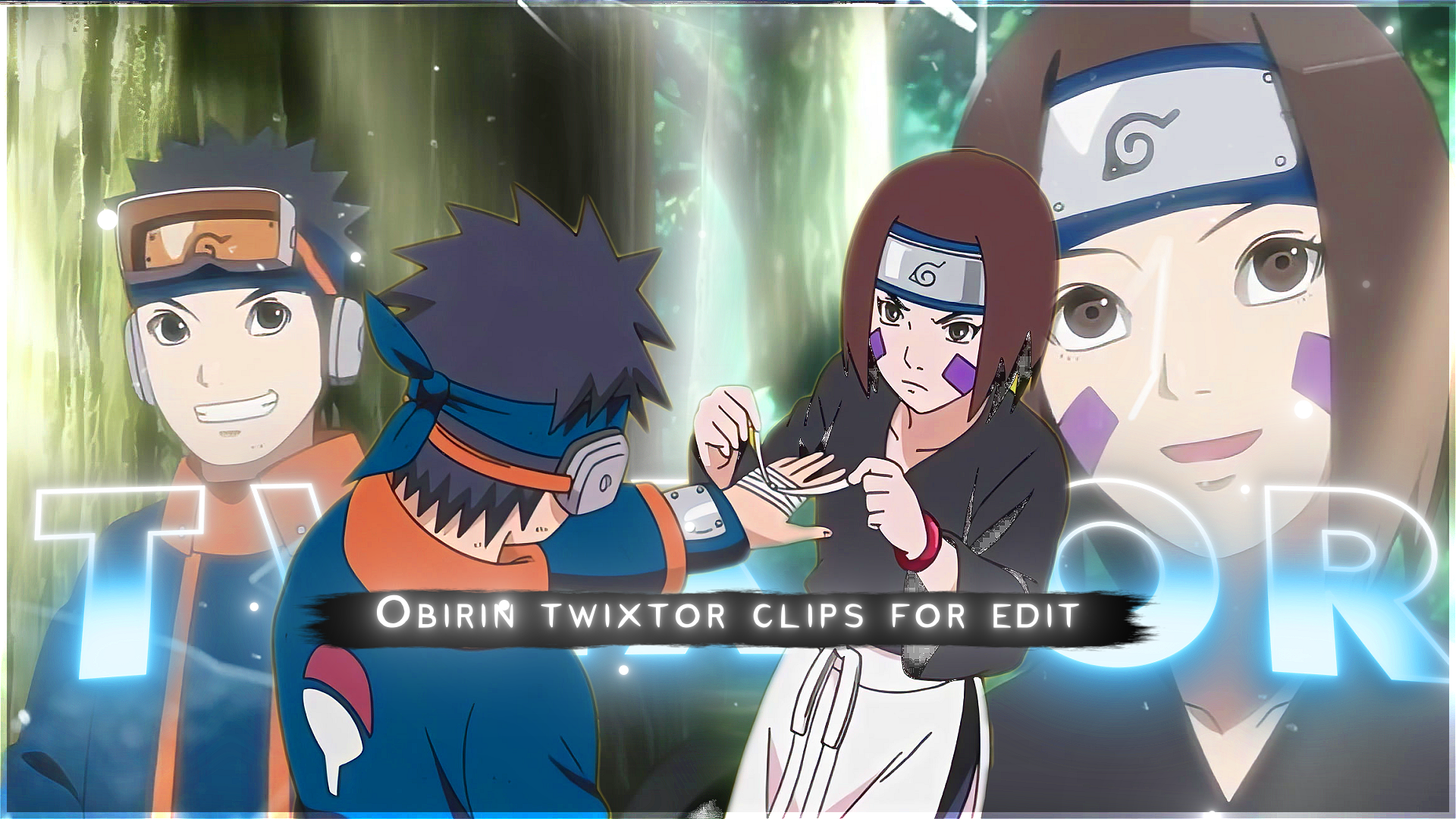 Obito x Rin Twixtor 4K