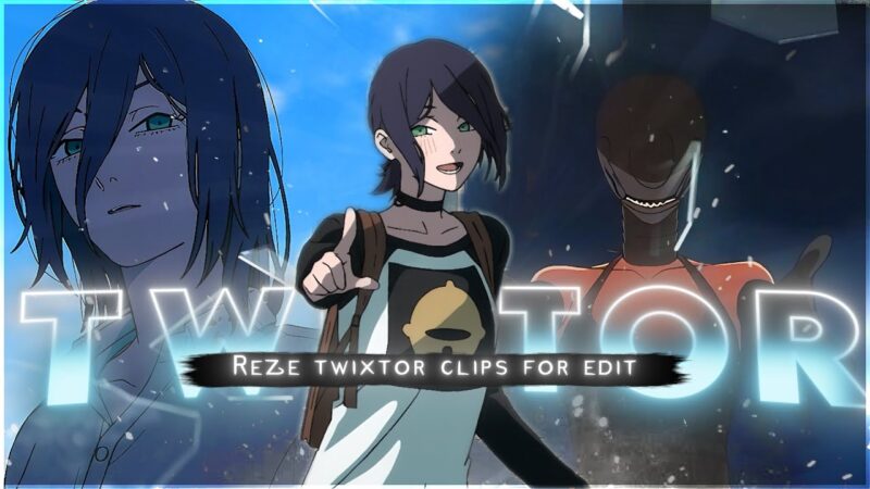 Reze Twixtor 4K | Chainsaw Man clips | Twixtor Pack