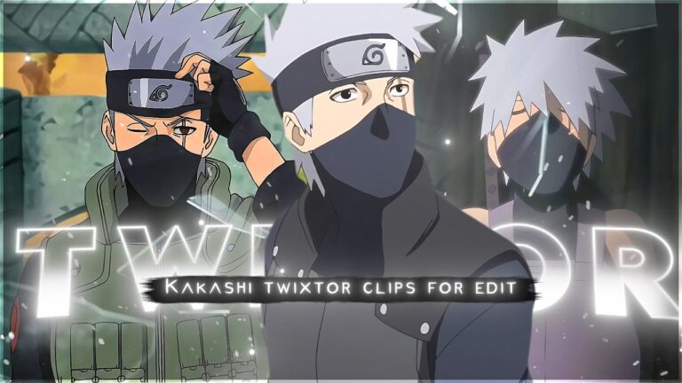 Kakashi Twixtor 4K | Naruto clips | Twixtor Pack