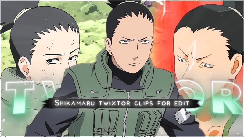 Shikamaru Twixtor 4K | Naruto Shippuden Clips | Twixtor Pack