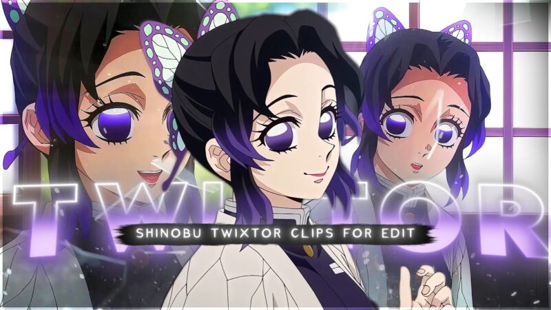 Shinobu Kocho Twixtor 4K | Demon Slayer clips | Twixtor Pack