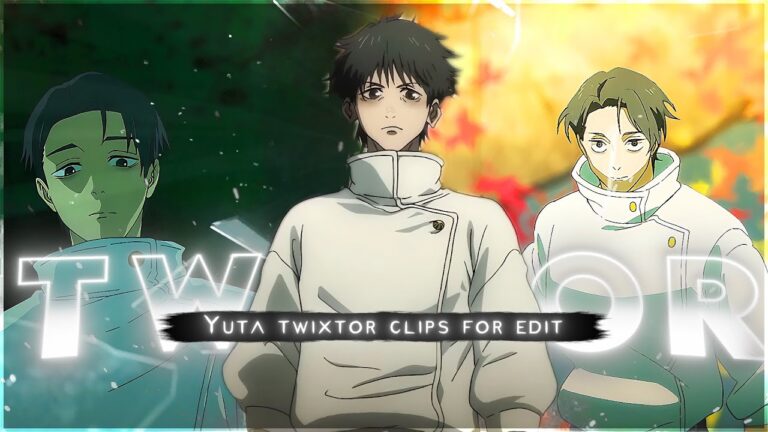 Yuta Okkotsu Twixtor 4K | Jujutsu Kaisen Clips | Twixtor Pack