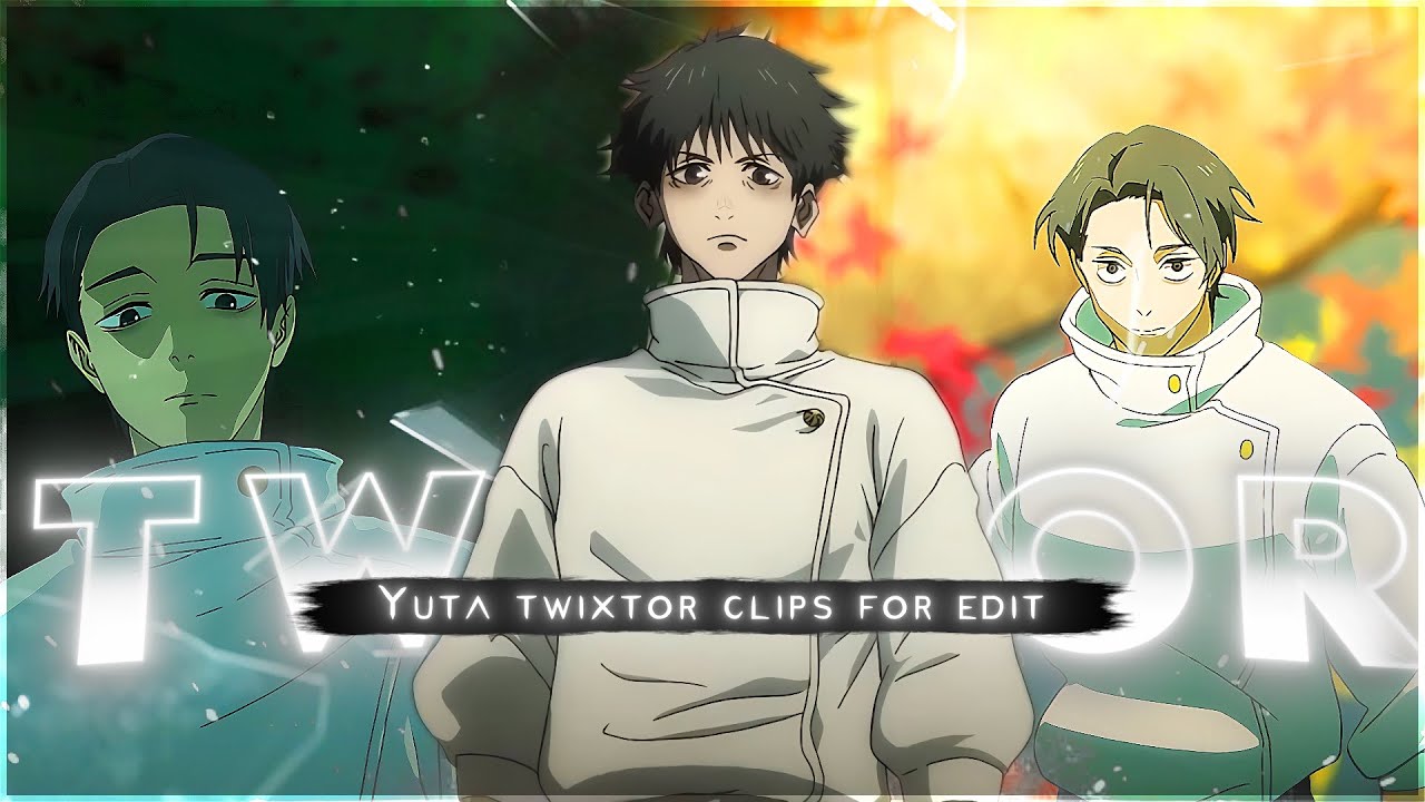 Yuta Okkotsu Twixtor 4K | Jujutsu Kaisen Clips | Twixtor Pack