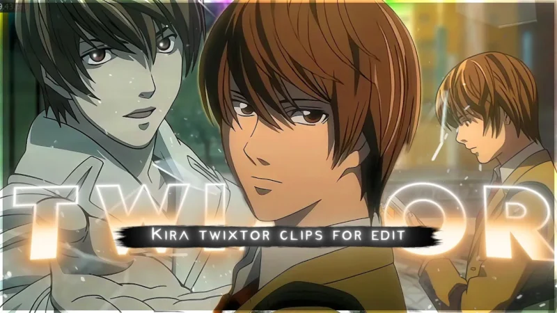Light Yagami Twixtor 4K Death Note​ – Smooth Clip + Settings, Tutorial & Download