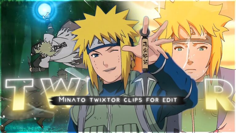 Minato Twixtor 4K | Naruto clips | Twixtor Pack