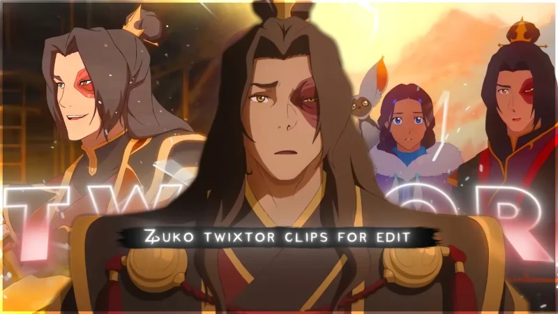 Zuko Twixtor 4K | Avatar The Last Airbender Clips | Twixtor Pack