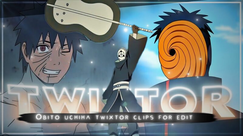 Obito Uchiha Twixtor 4K | Naruto Clips | Twixtor Pack