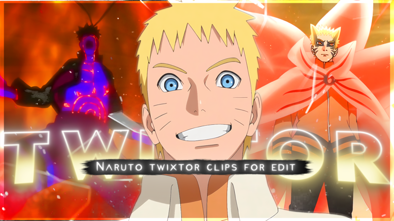 Naruto Uzumaki Twixtor 4K | Naruto Shippuden Clips | Scene Pack