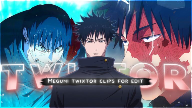 Megumi Fushiguro 4K Jujutsu Kaisen – Smooth Clip + Settings, Tutorial & Download