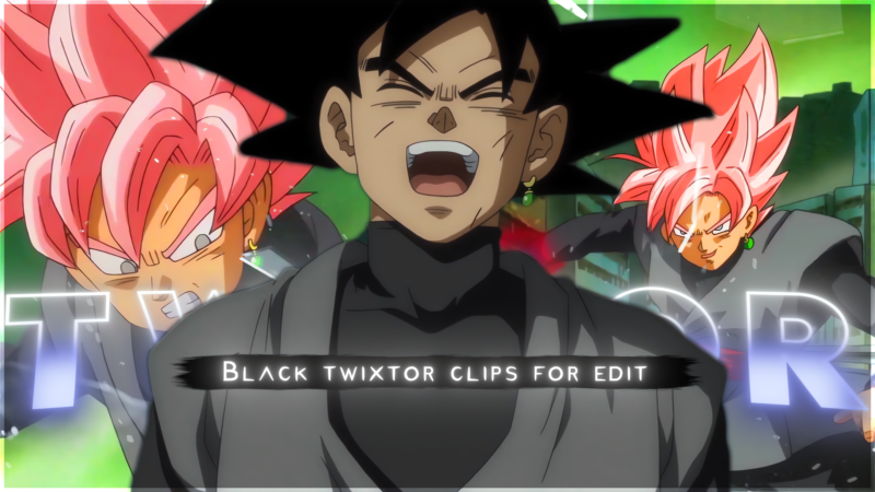 Goku Black Twixtor 4K