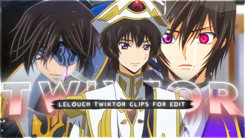 Lelouch Twixtor 4K