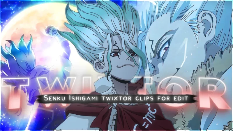 Senku Ishigami Twixtor 4K