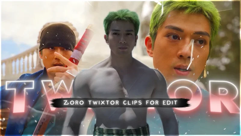 Roronoa Zoro Twixtor 4K