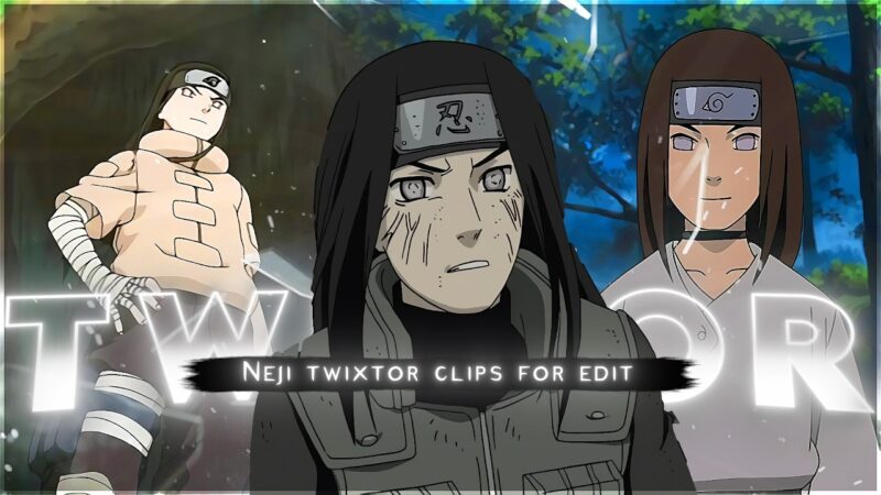 Neji Hyuga Twixtor 4K | Naruto Shippuden Clips | Twixtor Pack