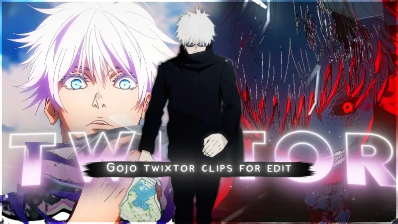Gojo Satoru Twixtor 4K