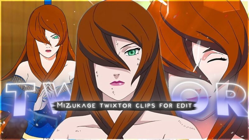 Mizukage Twixtor 4K | Naruto Shippuden Clips | Twixtor Pack
