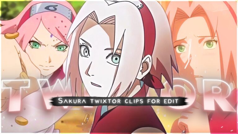 Sakura Haruno Twixtor 4K