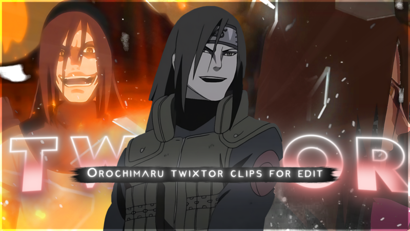 Orochimaru Twixtor 4K