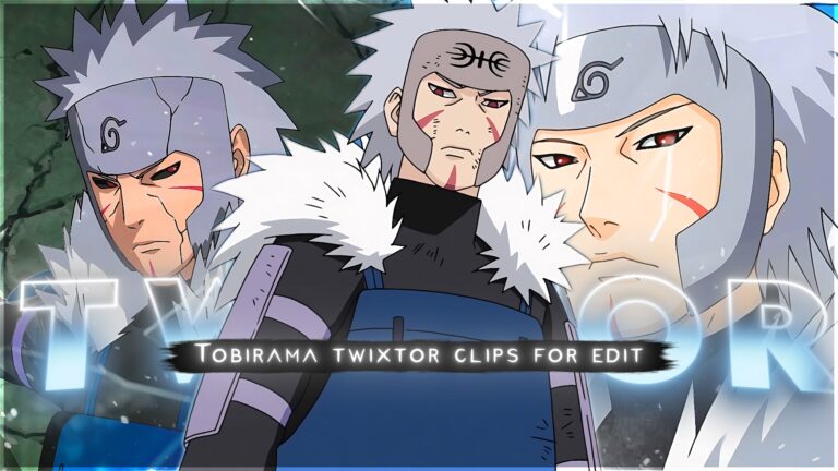 Tobirama Senju Twixtor 4K
