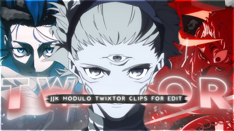 Jujutsu Kaisen Modulo Twixtor 4K