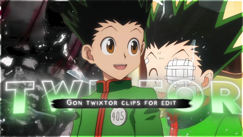 Gon Freecss Twixtor 4K
