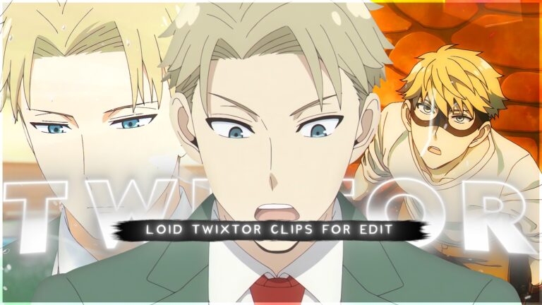 Loid Forger Twixtor 4K