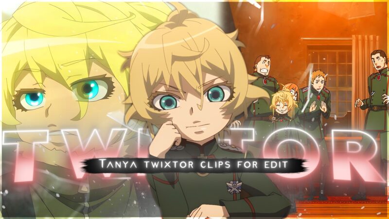 Tanya Degurechaff Twixtor 4K