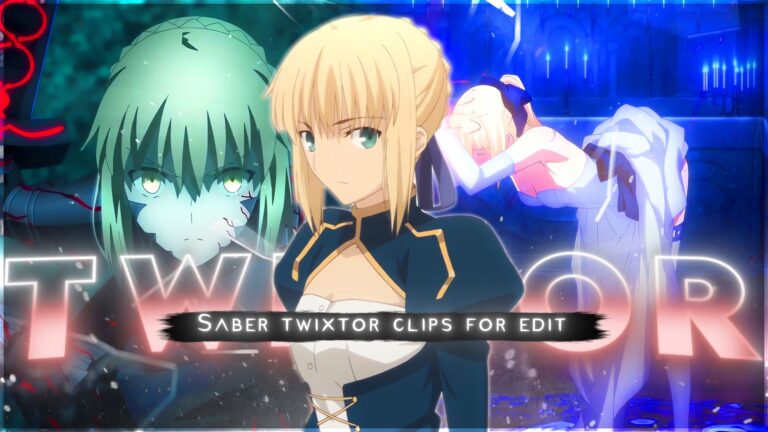Saber Alter Twixtor 4K
