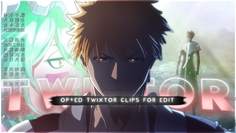Bleach TYBW Cour 4 Opening & Ending Twixtor 4K