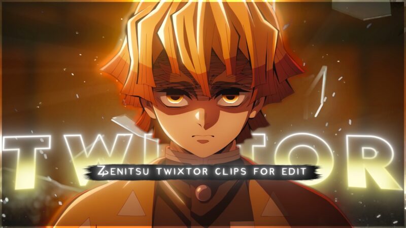 Zenitsu Twixtor 4K