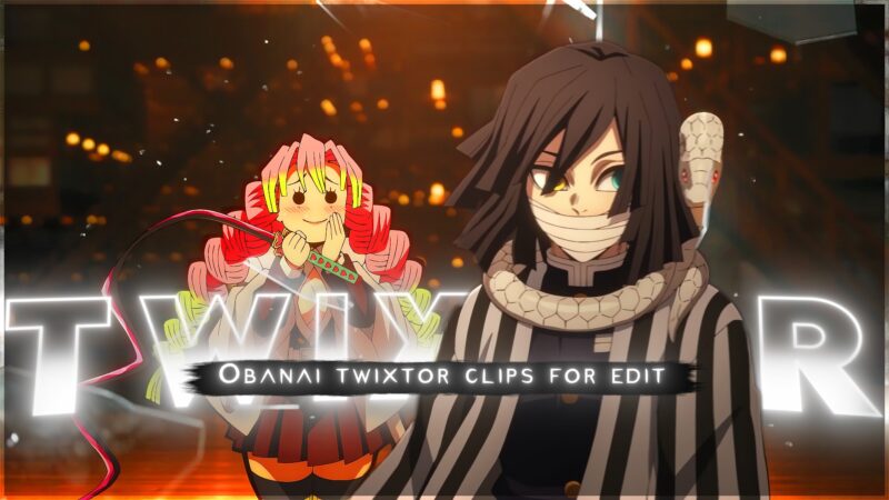 Obanai Iguro Twixtor 4K | Demon Slayer Infinity Castle Clips | Twixtor Pack