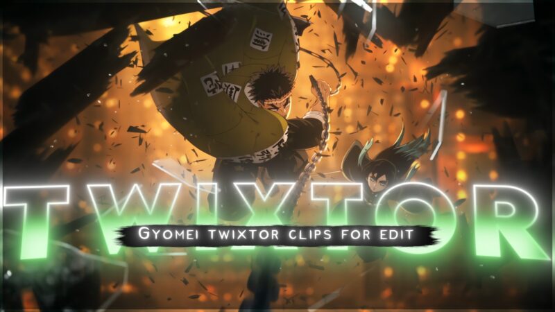 Gyomei Himejima Twixtor 4K | Demon Slayer Clips | Twixtor Pack