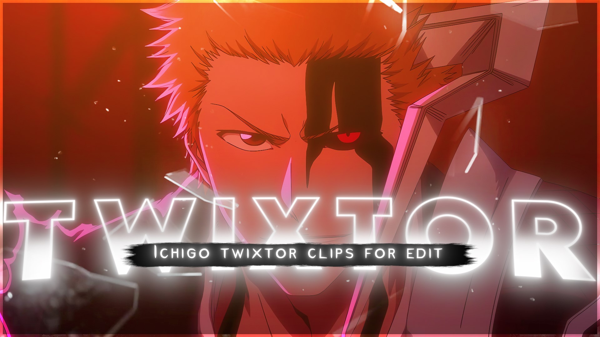 Ichigo Kurosaki Twixtor 4K | Bleach Clips | Twixtor Pack